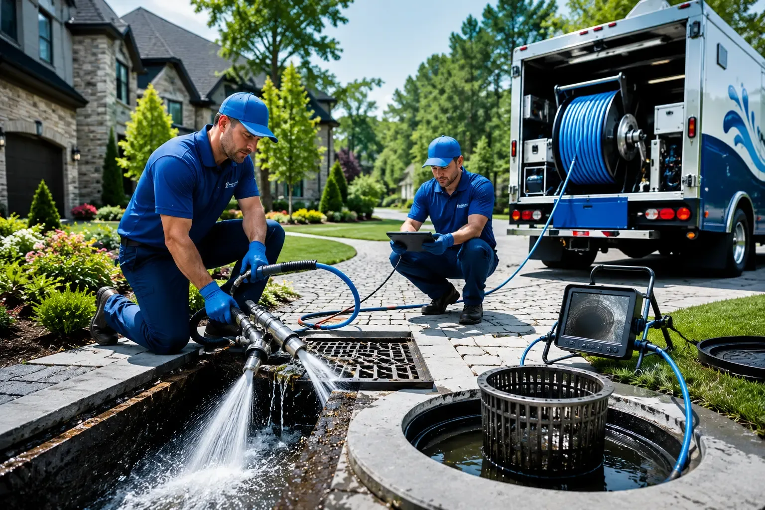 Local outdoor drain cleaning professionals in Union Hill, IL